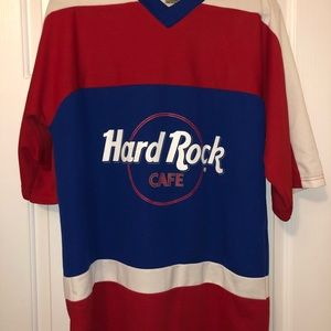 Vintage Hard Rock hockey shirt sleeve jersey